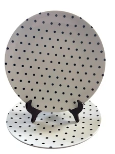 Kate Spade New York Raise A Glas Akzent Salat Tupfen Teller Melamin 9" Set - Bild 1 von 5