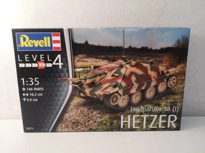 Jagdpanzer 38 Hetzer Revell Kit Level 4 03272 Scala 1/35 -B34 - Immagine 1 di 4
