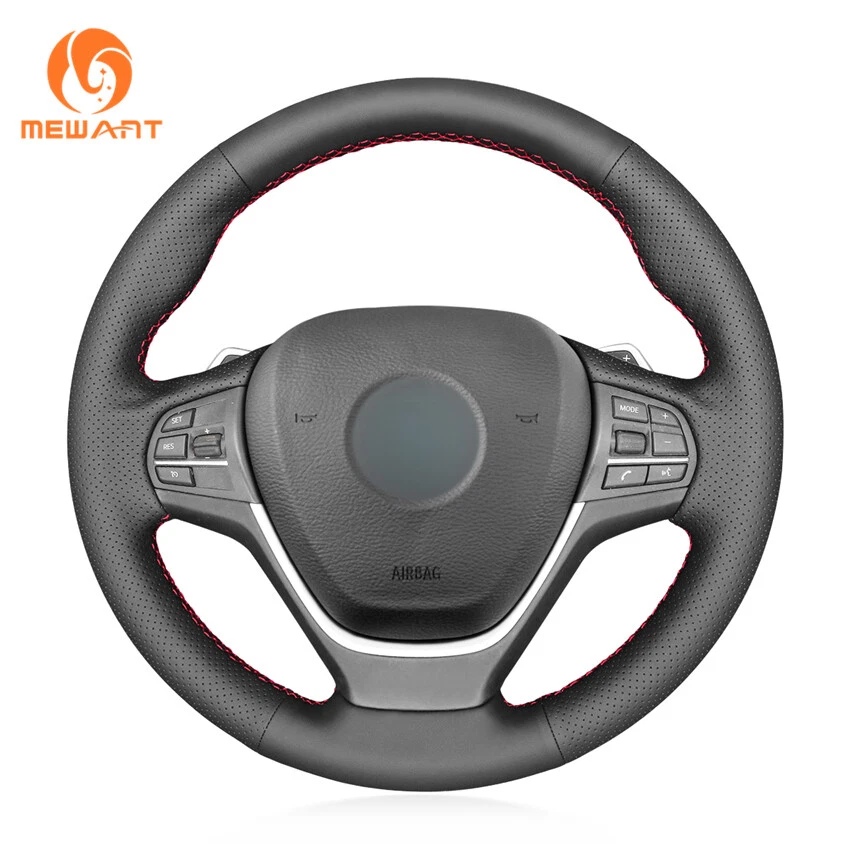 Hágalo usted mismo Cubierta de volante personalizada envoltura completa para BMW X3 2010-2017 X4 2014-2018 C54 Foto 1 de 4