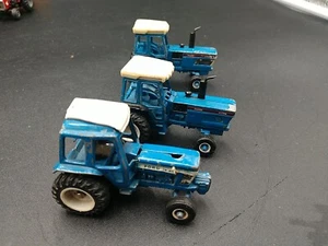 Vintage Lot Of Ertl 3 1/64 Ford  2-TW-35 Red Stripe And 1-TW-20 tractors  - Picture 1 of 12