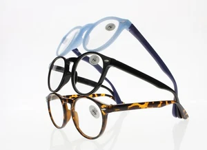 Herren Damen Hornfelge Acetat Holz kurzsichtig Glas - 1,0 ~ -6,0 negativ - Bild 1 von 36