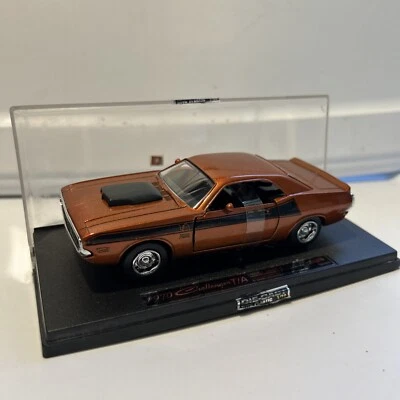 1970 Dodge Challenger T/A 340 Six Pack Copper 1:32 Diecast Car New Ray in case - Image 1 of 4