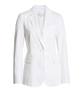 Giacca blazer REBECCA MINKOFF donna Merilee un bottone cotone elasticizzato tg 4 1022 - Foto 1 di 12