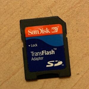 SanDisk TransFlash Adapter