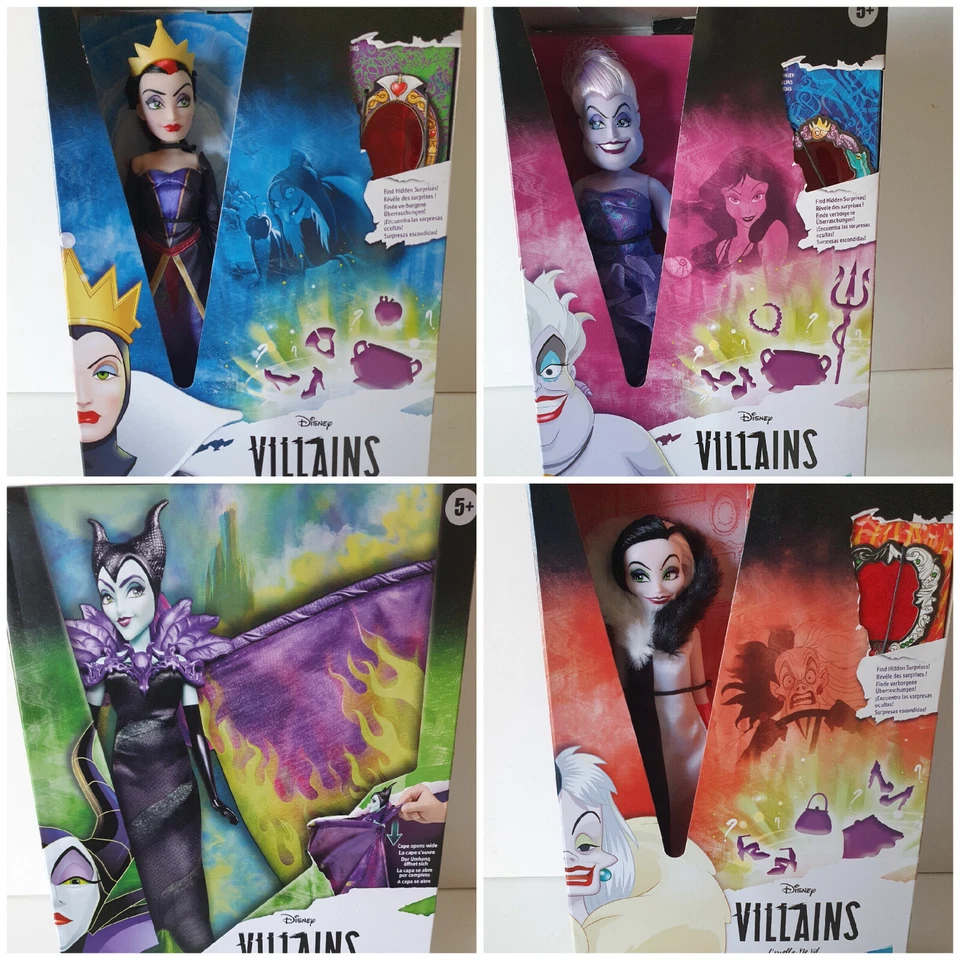 HASBRO Disney Villains Puppe Cruella / Ursula / Böse Königin / Malificent -auswählbar-