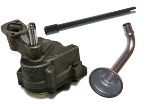 Chevy BBC 396 402 427 454 High Volume Oil Pump 9" Screen Steel Drive Shaft - Bild 1 von 5