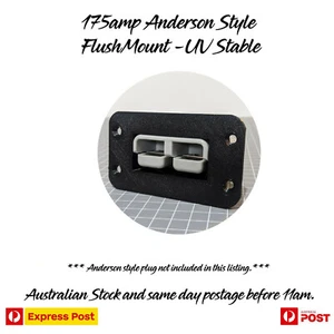 175 Amp Anderson Flush Mounting Mount Bracket *No plug* UPDATED V2 - Picture 1 of 6
