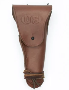 US Pistolentasche Lederholster Leder Colt Government Holster M1911 WWII (braun) - Picture 1 of 4