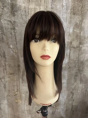 100% EUROPEAN VIRGIN HUMAN HAIR 21" BROWN - Image 1 of 4