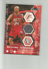2007-08 STADIUM CLUB FULL COURT PRESS RELICS #RJ RICHARD JEFFERSON 370/499