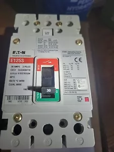 Eaton EGS3030FFG Molded Case Circuit Breaker 3-Pole 30A - Used - Picture 1 of 5