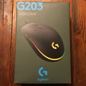 LOGITECH - G203 LIGHTSYNC RATÓN PARA JUEGOS CON CABLE - NEGRO - Imagen 1 de 12