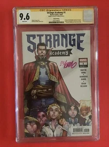 STRANGE ACADEMY 1 signiert SCOTTIE YOUNG CGC SS 9.6 dritte 3. Druckvariante - Bild 1 von 2