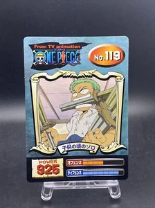 Roronoa Zoro One Piece Super Bromide Japanese Collection Items No.119 - Picture 1 of 7
