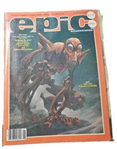 Epic Illustrated Infinity #30 VG 1985 Starlin Jones Muth Wrightson Comic - Picture 1 of 13