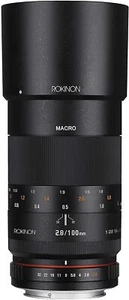 Rokinon 100mm F2.8 ED UMC Full Frame Telephoto Macro Lens for Canon EF - 100M-C - Picture 1 of 5