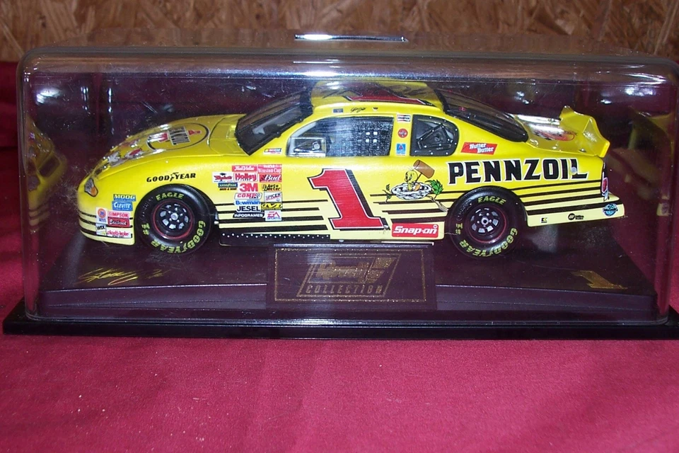 Autografiado Steve Park Revell Diecast Pennzoil 1 Modelo NASCAR Coche de Carreras Firmado Foto 1 de 1