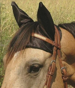 Cashel Comfort Ears Fly Protection Black Nylon Mesh - Picture 1 of 1