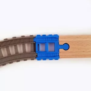 TrackMaster (2014+) to Wooden Railway Train Track Adapter 2pcs - Picture 1 of 9