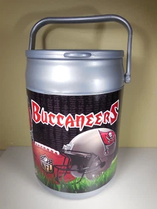 Tampa Bay Buccaneers NFL Can Picnic Time Hard Cooler W/Handle (12"x7") - Picture 1 of 4