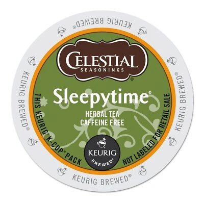 Cápsulas de té de hierbas Sleepytime K 24 unidades manzanilla menta verde sin cafeína Foto 1 de 4