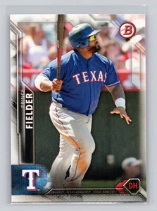 Prince Fielder 2016 Bowman Baseball #87 Texas Rangers - Picture 1 of 2