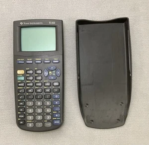 Texas Instruments TI-83 Handheld Graphing Calculator with Cover - Tested & Works - Picture 1 of 5