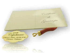 Korallenhorn mit GolD 750 und 18k für Herren eDelstein koralle rot Pendant coral - Picture 1 of 3