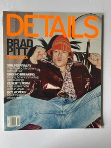 Brad Pitt. Details Magazine. January/ February 2001. Collector's Item. - Picture 1 of 3