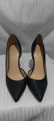 Tacones negros clásicos para mujer a.n.a 6,5 - 3 pulgadas Foto 1 de 4