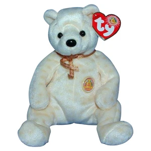Palomitas de maíz Ty Beanie Baby - MWMT (Bear BBOM 2003) - Imagen 1 de 1