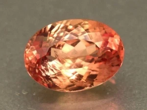 Oval Cut 9-10 Ct Padparadscha Sapphire Natural Loose EGL Certified Gemstone - Picture 1 of 5