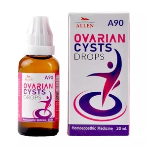 Allen A90 Ovarian Cysts Drops (30ml) For Ovarian related problems - Picture 1 of 3