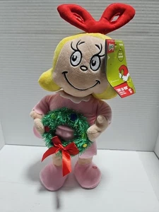 Cindy Lou Who Holiday Animated Musical Plush Dr Seuss - Picture 1 of 4