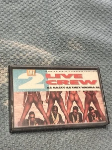 The 2 Live Crew - As Nasty As They Wanna Be 1989 Original Cassette Tape - Picture 1 of 3
