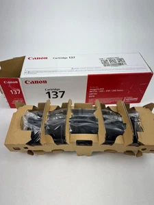 Original OEM Canon 137 Schwarz Laserdrucker Tonerkassette - Bild 1 von 5