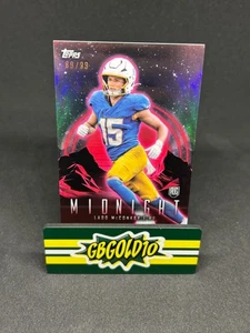 2024 Topps Midnight - Ladd McConkey #52 Twilight /99 (RC) - Picture 1 of 2