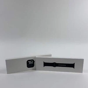 New GPS Only Apple Watch Series 10 42MM Jet Black Aluminum Black Sport Band - Zdjęcie 1 z 7