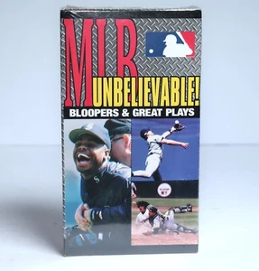 MLB Unbelievable: Bloopers & Great Plays (VHS,1995)*SEALED* - Bild 1 von 2