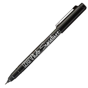 PS220-010 Zig Photo Signature Marker, Needle Point, Black Ink, 1 Each - Picture 1 of 1