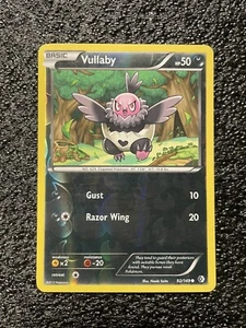 2012 Pokemon Black & White - Boundaries Crossed Reverse Foil Vullaby #92 - Bild 1 von 2