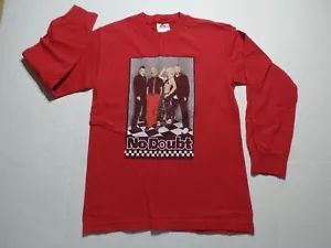 SMALL LONG SLEEVE 2002 NO DOUBT GWEN STEFFANI ROCK STEADY TOUR SHIRT GRUNGE,SKA - Picture 1 of 11