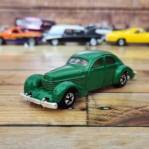 Vintage 1999 Hot Wheels Virtual Collection Green 1936 Cord Mint Loose Toy - Bild 1 von 10