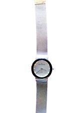 SKAGEN Damen Armbanduhr, Milanese-Armband, funktionsfähig- Schaden unter Glas