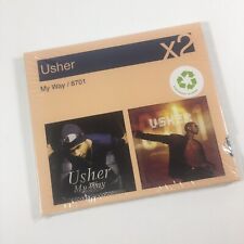 Usher x 2 My Way / 8701 2 CDs Albums 2007 Slipsleeve