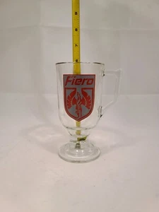 ULTRA RARE 1984 Indy 500 Pontiac FIERO Mug / Glass Indianapolis Speedway - Picture 1 of 2