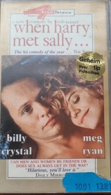 VHS When Harry met Sally... (1992) FSK 15 Komödie mit Billy Crystal & Meg Ryan - Bild 1 von 4