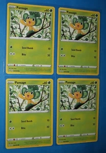 4x Pansage 006/189 6/189 Pokemon card Darkness Ablaze common NM - Picture 1 of 1