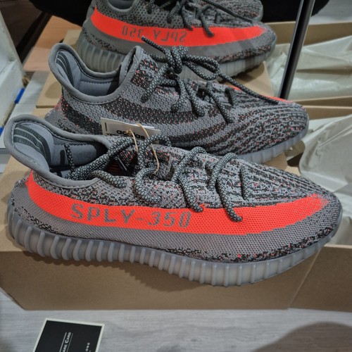 Adidas Yeezy Boost 350 V2 Beluga Reflective UK9 US9 5 GW1229 autentiche