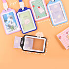 Card Lanyard Certificate Work Card Transparent Card Sleeve Campus Color Card Tag